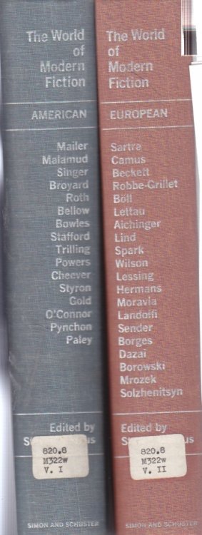 The World of Modern Fiction - American and European (Two Volume Set) American and European