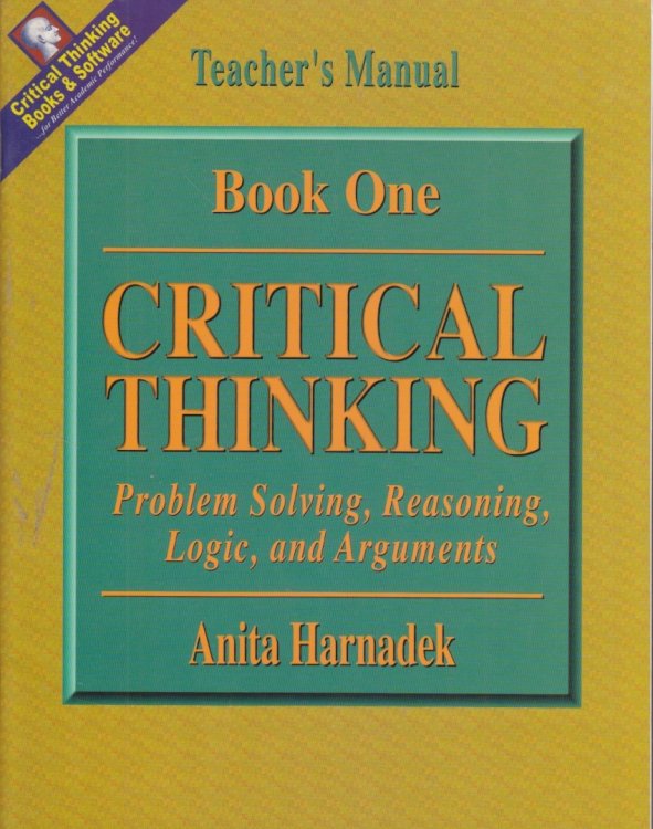 Critical Thinking Book One - Instruction/answer Guide