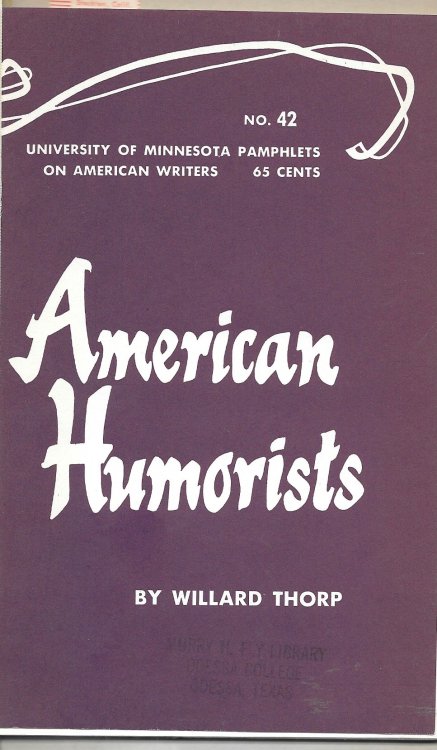 American Humorists