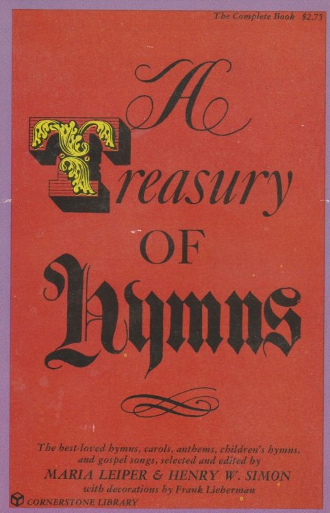 A Treasurey of Hymns