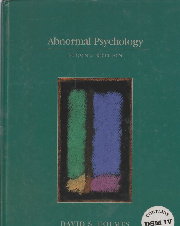 Abnormal Psychology