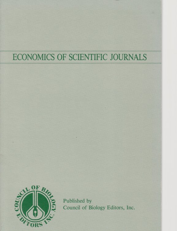 Economics of Scientific Journals