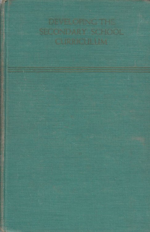 Developing the Secondary School Curriculum