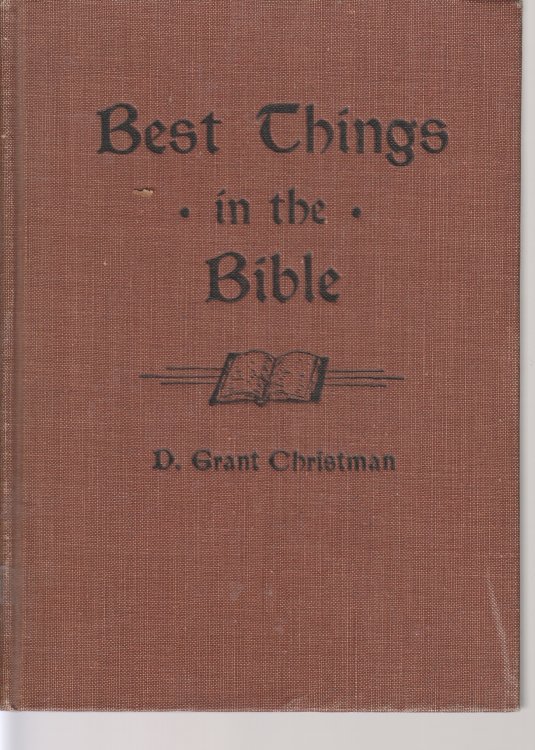 Best Things in the Bible