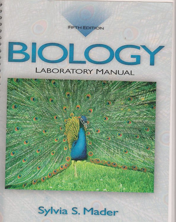Biology Laboratory Manual