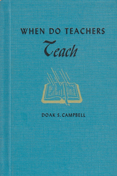 When Do Teachers Teach
