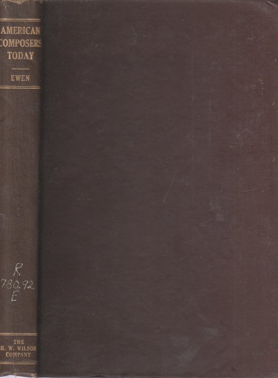 American Composers Today