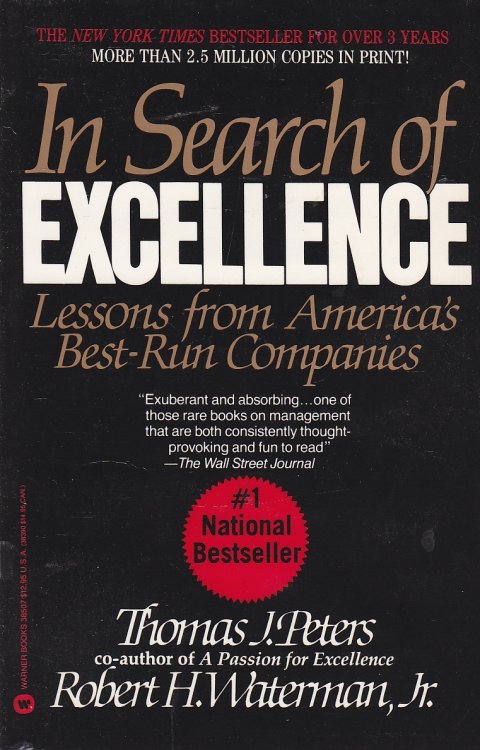 In Search of Excellence Lessons from Americas Best Run Companies