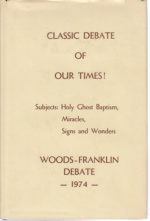 Woods- Franklin Debate 1974 Classic Debate of Our Times