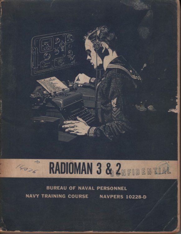 Radioman 3 & 2 Naval Training Course, Navtra 10228-D