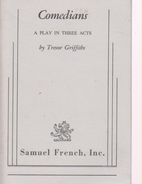 Comedians A Play in Three Acts