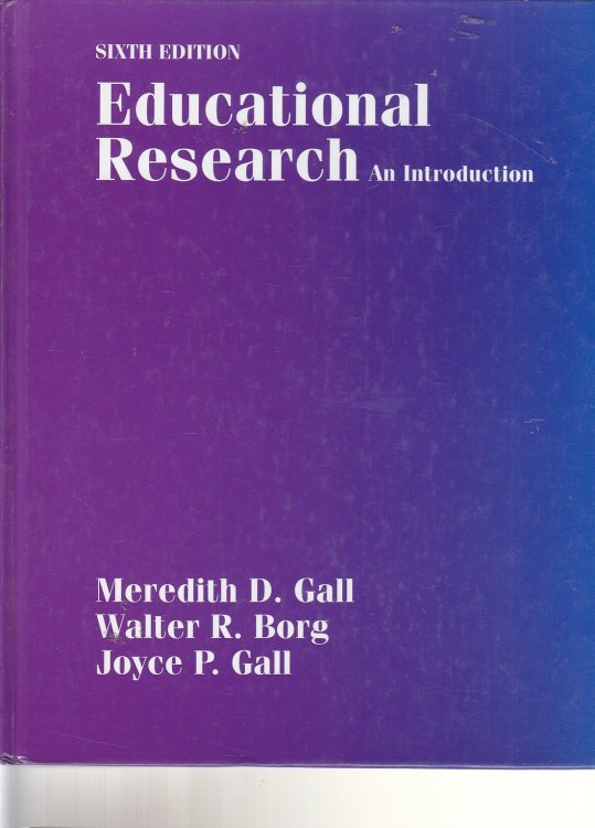 Educational Research An Introduction