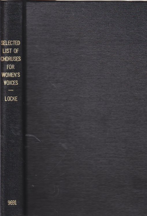 Smith College Monographs, No. 2, Selected List of Choruses for Women's Voices