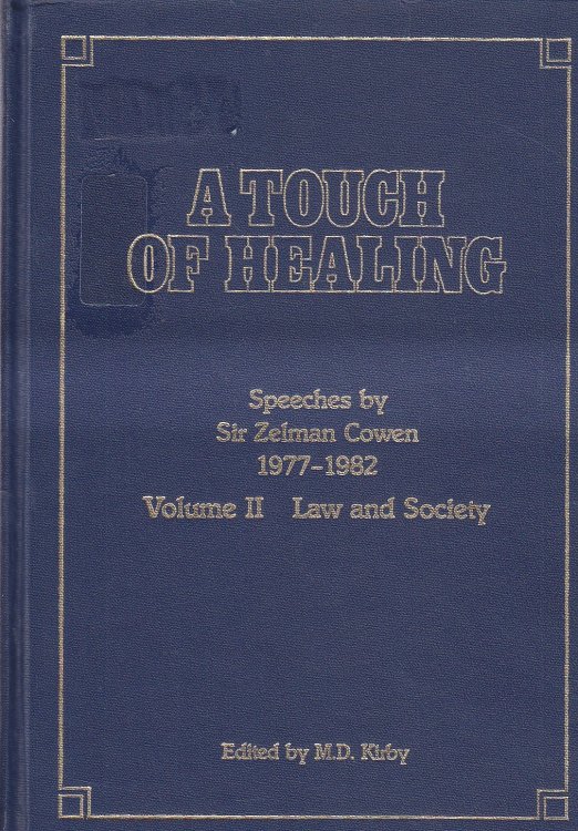 A Touch of Healing Volume 2 Law and Society