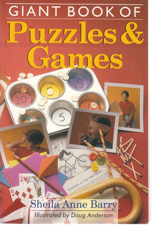 Giant Book of Puzzles & Games