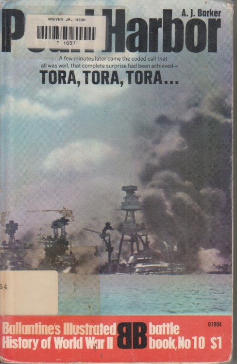 Pearl Harbor Ballantine's Illustrated History of World War II Battle Book #10