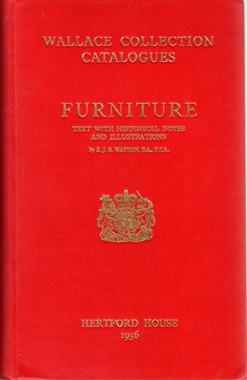 Wallace Collection Catalogues: Furniture
