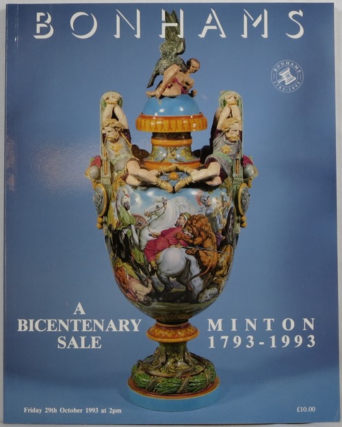 Minton 1793-1993: A Bicentenary Sale, Bonhams, 29th October, 1993