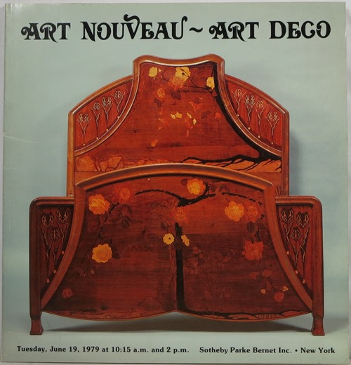 Important Art Nouveau and Art Deco, New York, June 19, 1979