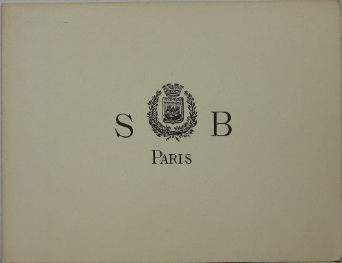 S B Paris: Garnitures de Chemines, Coupes, Petits Bronzes