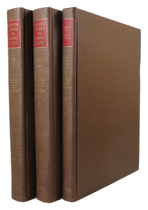 Adventures in Americana 1492-1897: The Romance of Voyage and Discovery from Spain to the Indies, the Spanish Main, and North America; ., 3 volume set
