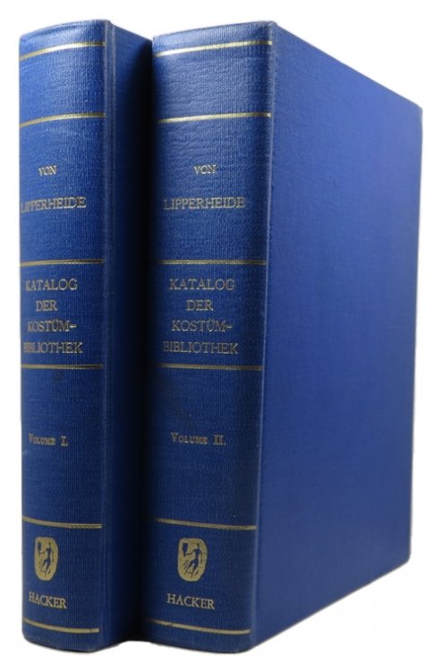 Katalog der Freiherrlich von Lipperheide'schen Kostumbibliothek, 2 volumes