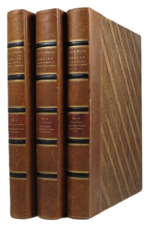 Nordiska Museets Mbler Frn Svenska Herremanshem (3 Volumes)