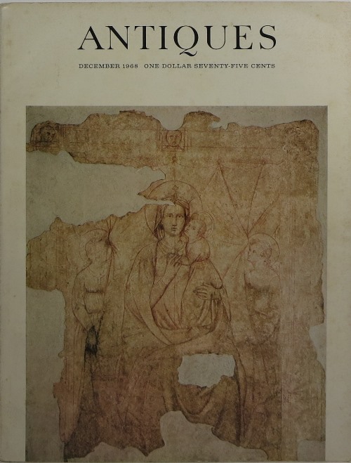 The Magazine Antiques, Vol. XCIV, No. 6, December 1968 (Georgia's New Governor's Mansion)