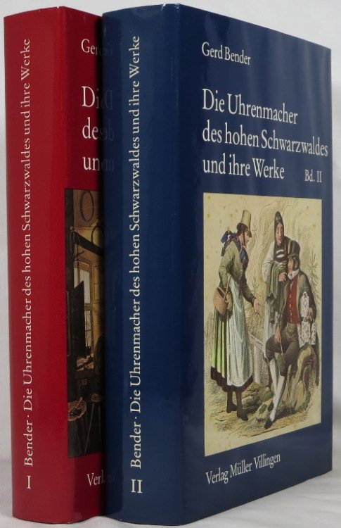 Die Uhrenmacher des hohen Schwarzwaldes und ihre Werke, 2 volume set