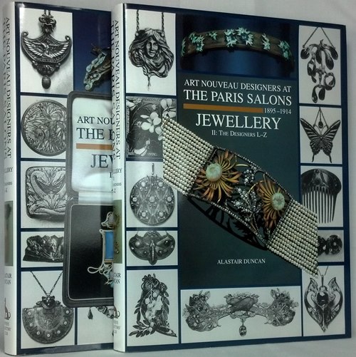 Art Nouveau Designers at the Paris Salons 1895-1914, Jewellery I: The Designers A-K and Jewellery II: The Designers L-Z, 2 volume set