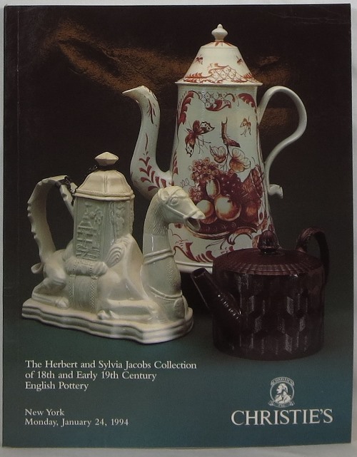 The Herbert and Sylvia Jacobs Collection of 18th and Early 19th Century English Pottery, New York, January 24, 1994