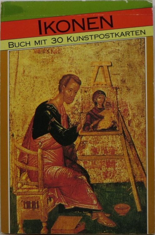 Ikonen: Buch mit 30 Kunstpostkarten