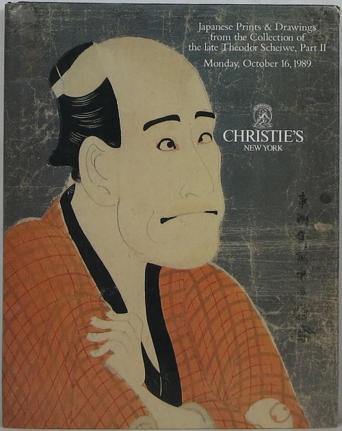 Japanese Prints & Drawings from the Collection of the Late Theodor Scheiwe, Part II, October 16, 1989