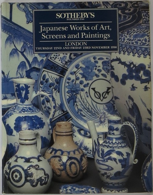 Japanese Works of Art, Screens and Paintings, London, November 22-23, 1990