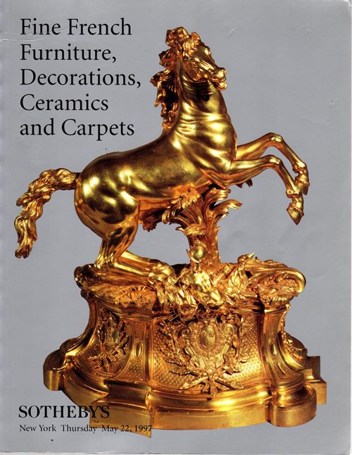 Fine French and Continental Furniture, Decorations, Ceramics and Carpets, New York, May 22, 1997 (Sale 6992)