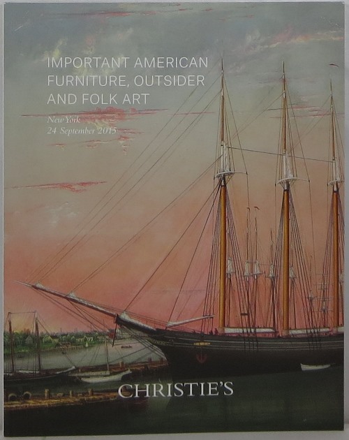 Important American Furniture, Outsider and Folk Art, New York, 24 September 2015, Sale 3770