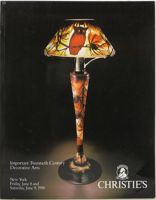 Important Twentieth Century Decorative Arts, New York, June 8 and 9, 1990