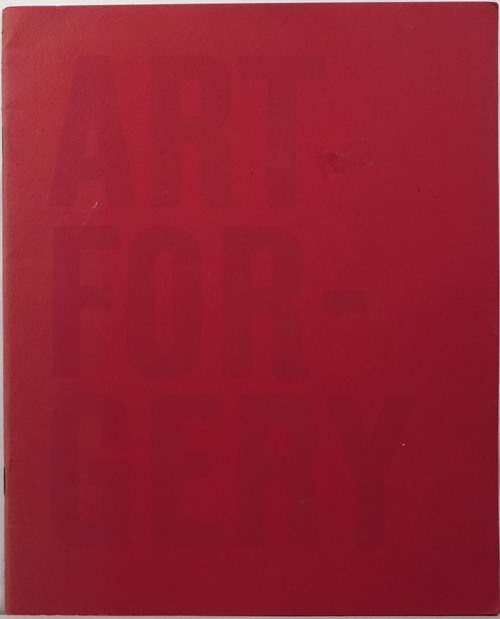 Art Forgery (Metropolitan Museum of Art Bulletin, February 1968)