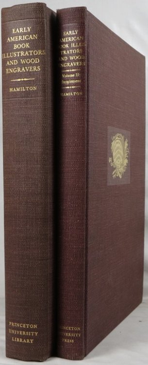 Early American Book Illustrators and Wood Engravers 1670-1870, Volume I--Main and Volume II--Supplement