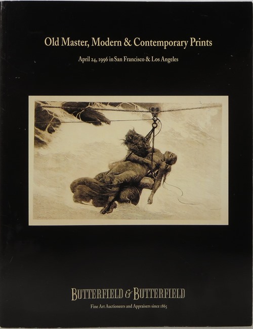 Old Master, Modern & Contemporary Prints, April 24, 1996 / Modern, Contemporary & Latin American Art, April 25, 1966, San Francisco & Los Angeles