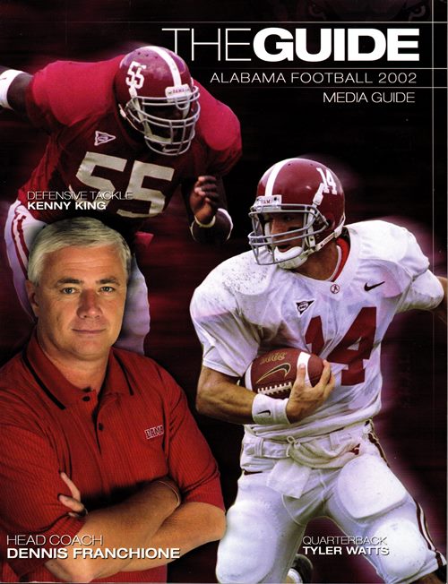 Alabama Football Media Guide 2002