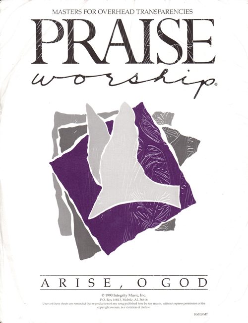 Praise Worship Masters for Overhead Transparencies: Arise, O God (HM029MT)