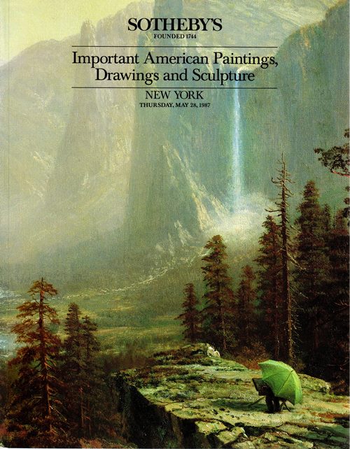 Important American Paintings, Drawings and Sculpture, New York, May 28, 1987 (Sale 5584)