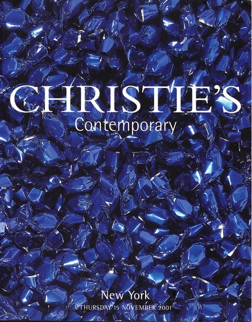 Contemporary, New York, 15 November 2001 (Sale 9782)