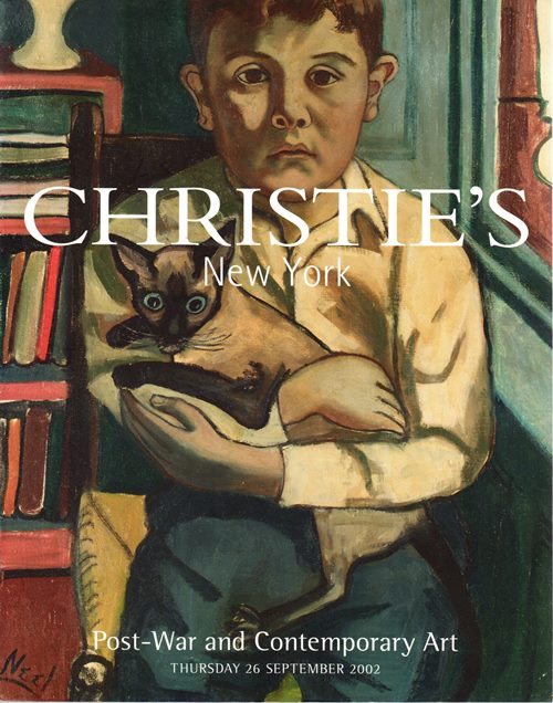 Post-War and Contemporary Art, New York, 26 September 2002 (Sale 1120)