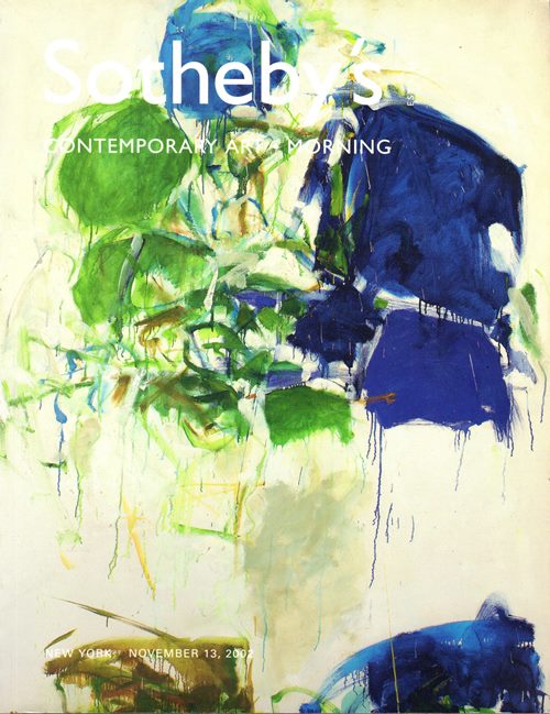 Contemporary Art, Morning New York, November 13, 2002 (Sale N07843)