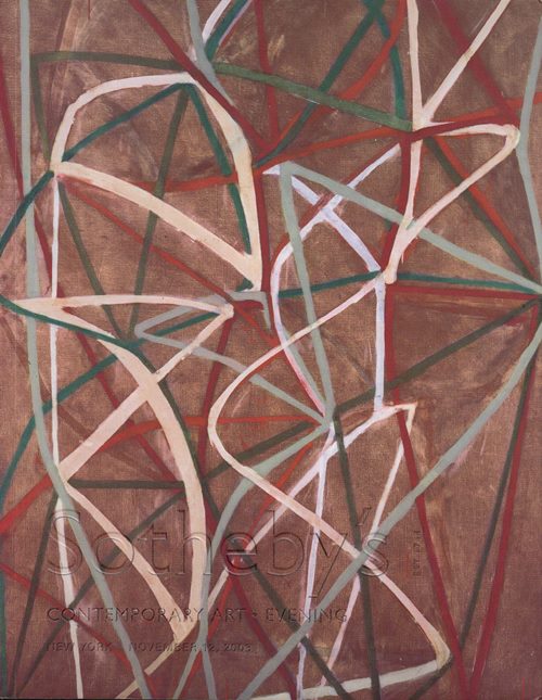 Contemporary Art, Evening, New York, November 12, 2003 (Sale N07938)