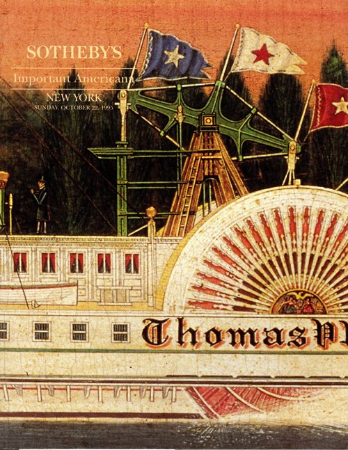 Important Americana, New York, October 22, 1995 (Sale 6763)