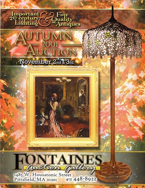 Autumn 2001 Auction: Important 20th Century Lighting & Fine Quality Antiques, Pittsfield, Massachusetts, November 2nd & 3rd