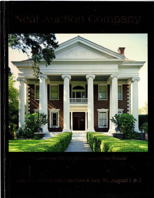 Late Summer Estates Auction, July 31, August 1 & 2, 1998